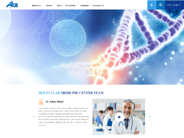 杰鼎網站設計範例-亞太基因工程有限公司